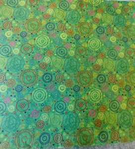 3/4 YD (27" x 44") Doodles by Hilltop Studios For Free Spirit - Picture 1 of 1