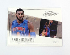 2013-14 Panini Signatures Andre Drummond /20 #65