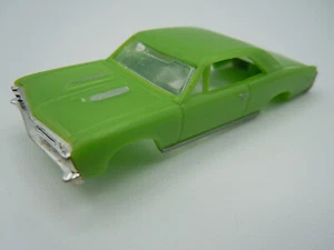 MODEL MOTORING LIME GREEN '67 CHEVELLE SHELL ~ NEW ~ FITS AURORA TJET - Picture 1 of 6