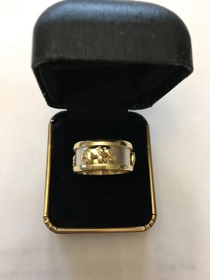 14k Gold Elephant Ring - Image 1 of 4