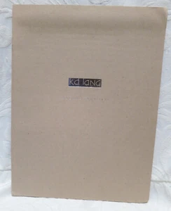K.D. Lang Ingenue Tour Program 1992 - 16 páginas a 24 - Imagen 1 de 3