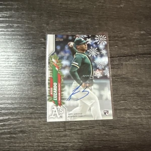 Jesus Luzardo Auto 2020 Topps Walmart Holiday Mega #HWA-JL #d /200 - Picture 1 of 6