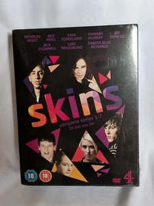 SKINS Seasons 1-7 Complete Collection Series 1 2 3456 7 Box Set Sealed UK R2 DVD - Picture 1 of 6