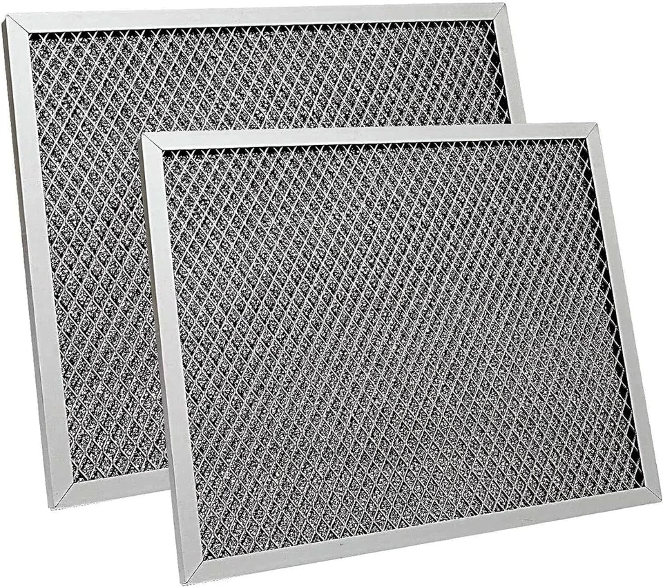 (2) Filtros de campana extractora de carbón de repuesto para Broan/Nutone 97007696 Foto 1 de 1