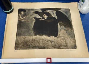 Spanish American Artist Federico Castellon Signed Numbered Etching 96/97 Of 125 - Picture 1 of 14