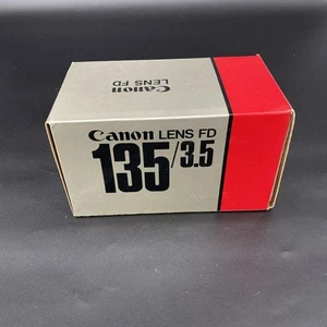 Canon FD 135MM F3.5 With Hood And Case - Picture 1 of 5