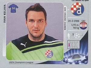 067 IVAN KELAVA # CROATIA DINAMO ZAGREB CHAMPIONS LEAGUE 2013 STICKER PANINI - Picture 1 of 1