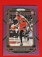 2022-23 Panini Prizm Purple Prizm #265 Christian Koloko RC Rookie /99
