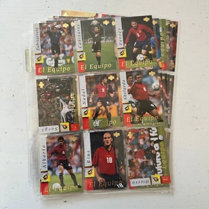 1997 Upper Deck Seleccion Espanola Spain Cards Complete Base Set (45) - Picture 1 of 7