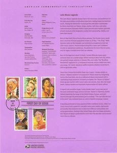 #1107 Forever Latin Music Legends #4497-4501 Página de sobra - Imagen 1 de 1