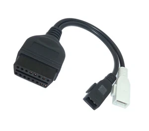 OBD2 II Diagnostic 2 x 2 Auto Voiture FCC Interface Câble Adaptateur Pour VW - Picture 1 of 1