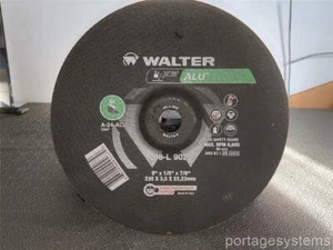 WALTER 08-L 902 ALU Cutting/Grinding Wheels 9.0” x 1/8” x 7/8” 25/Per Pack - Picture 1 of 10