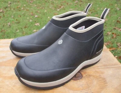 BOTAS DE JARDIM FEMININAS NÃO USADAS TAMANHO 11 LACROSSE PRETO ALFA PRADO BORRACHA SAPATOS - Imagem 1 de 4