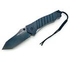 Joe Pardue Utilitac 2 - Folding Pocket Knife - Stainless / Plain Blade - Black