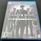 Saints Row The Third: Remastered Sony PS4 PlayStation4 used "very good" Japan