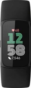 Fitbit Charge 6 – Monitor aktywności – Zegarek z krokomierzem Czarny - Zdjęcie 1 z 3