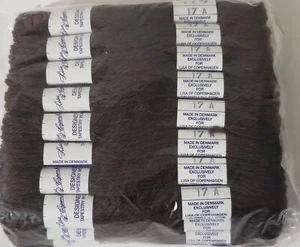 Wolle Paket 144 braune Designer Gobelin Garne Mottenfest Dänemark 17A 8,8 Yds - Bild 1 von 6