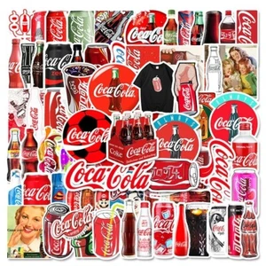 20 pcs COKE STICKERS perfect for Laptop Phone Water Resistant Vintage Designs - Picture 1 of 2