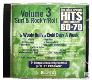 CD DE 1997, LES PLUS GRANDS HITS DES ANNÉES 60-70, VOLUME 3, SURF & ROCK N' ROLL - Picture 1 of 6