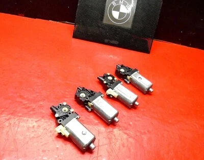 02-05 BMW E65 745LI REAR LEFT RIGHT WINDOW SUN SHADE MOTOR 51.16-8 381 523 SET 4 - Image 1 of 4