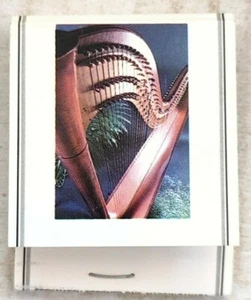 FOUR SEASONS HOTEL HARP ART MATCHBOOK {90} - Picture 1 of 4