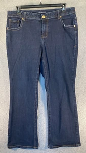 Lane Bryant Jeans Women's 20 Regular Blue Bootcut Genius Fit Dark Wash Denim - Picture 1 of 17