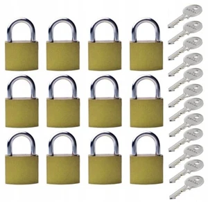 Vorhängeschloss HANGSCHLOSS 40mm Gleichschließend SYSTEM GUSSEISEN demselben 12x - Bild 1 von 4