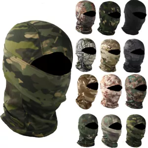 Maschera sci tattica passamontagna maschera integrale Wargame cappello militare cappuccio sole - Foto 1 di 77