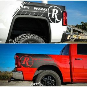 Graphics Vinyl Sticker Kit For Dodge RAM 1500 F150 SIERRA Pickup Truck Bed Decal - Picture 1 of 6