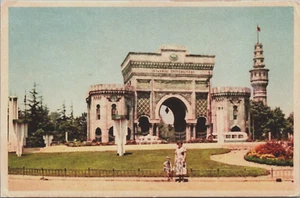 Turquía Estambul Universitesi Kapisi Puerta de la Universidad de Estambul BS.26 - Imagen 1 de 2