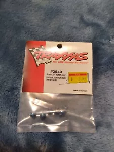 Traxxas 3940 Screws 4x4mm button-head machine aluminum blue hex drive (6) TRA1 - Picture 1 of 2