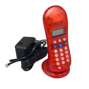 Schnurloses analoges Telefon Swatch Cordless III mit Ladeschale Orange - Bild 1 von 3