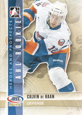 2011-12 ITG Heroes and Prospects Hockey #138 Calvin de Haan