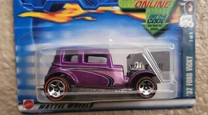 Hot Wheels Red Line 1932 Ford Vicky Coupe. Rare,VHTF! '02 Red Lines Srs #2 of 4. - Picture 1 of 4
