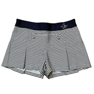 Lapin House Girl Preppy Shorts Size 5 Nautical Stripe Adjustable Waist Excellent - Picture 1 of 7