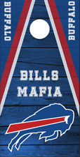 Buffalo Bills Bills Mafia  (2PCS) Cornhole Board Wraps Decals Vinyl Sticker