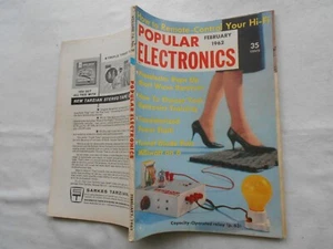 POPULÄRES ELEKTRONIKMAGAZIN - FEBRUAR 1962 - Bild 1 von 2
