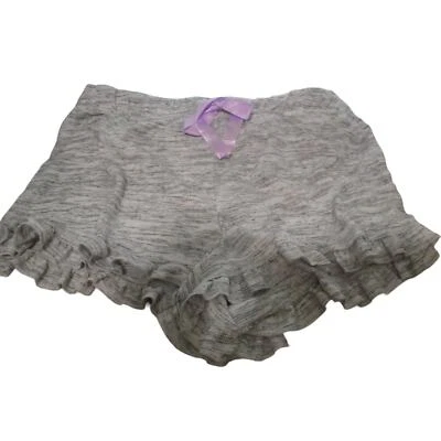 Shorts Bobbie Brooks Sleepwear, Cinza/Branco, Tamanho 2X (40-42"W) - Imagem 1 de 4