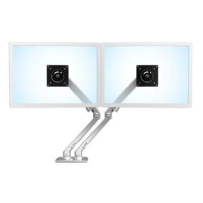 Ergotron MXV Desk Dual Monitor Arm (Polished Aluminum) - Image 1 of 3