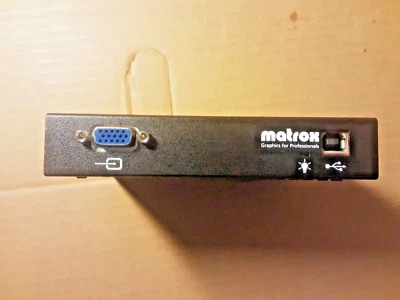 Matrox DualHead2Go analogue VGA multi display adapter MGI D2G-A2A-IF - Image 1 of 4