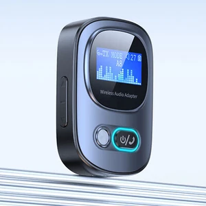 For Home Car Music Audio Aux Adapter Wireless Bluetooth 5.3 Transmitter Receiver - Afbeelding 1 van 17