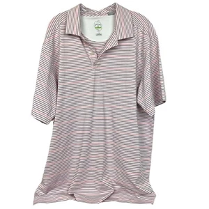 Camisa Polo Callaway Serie X Manga Corta XXLarge Rosa Negra Rayas Talla XXL - Imagen 1 de 5