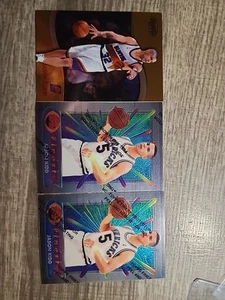 (2) 1994-95 TOPPS FINEST JASON KIDD #286 RC DALLAS MAVERICKS HOFER Plus X Card - Picture 1 of 9
