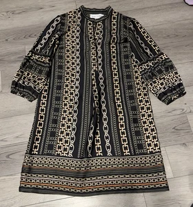 Sara Campbell Dress Womens Chain Link Size 10 With Pockets - Picture 1 of 2