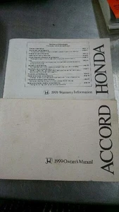 ACCORD    1999 Owners Manual 354884 - Picture 1 of 6