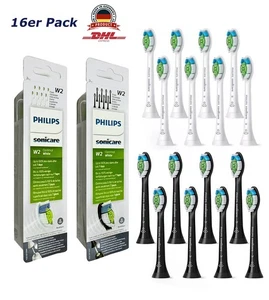Philips Sonicare HX6064 W2 Ersatzbürsten 8/16 Stück, DiamondClean, original - Bild 1 von 30