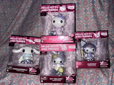 NUEVO Juego Completo de 4 Figuras Premier de Hello Kitty and Friends DREAMLAND Foto 1 de 4
