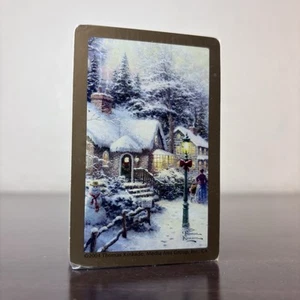 Congress Plastic Coated Double Deck Playing Cards Thomas Kinkade 2004 - Picture 1 of 9