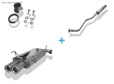 Sistema Completo Fox Para Opel Vectra B Hatchback, Sedán Y Caravan Año 96-99 - Imagen 1 de 4