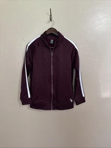 The Children’s Place Sport Boys Zip Up Jacket Size XXL 16 Burgundy - Picture 1 of 6